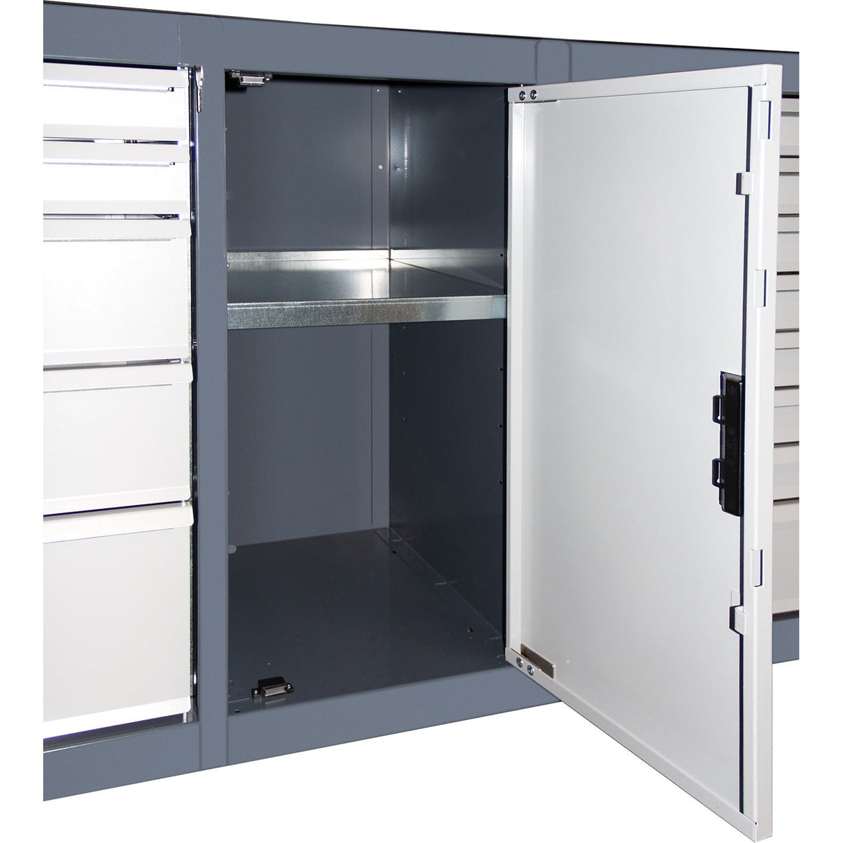 Kraftwerk Werkstattwagen „Made in Germany" Modell BASIC LINE BT1800, 13 Schubladen + 1 Schrank, leer