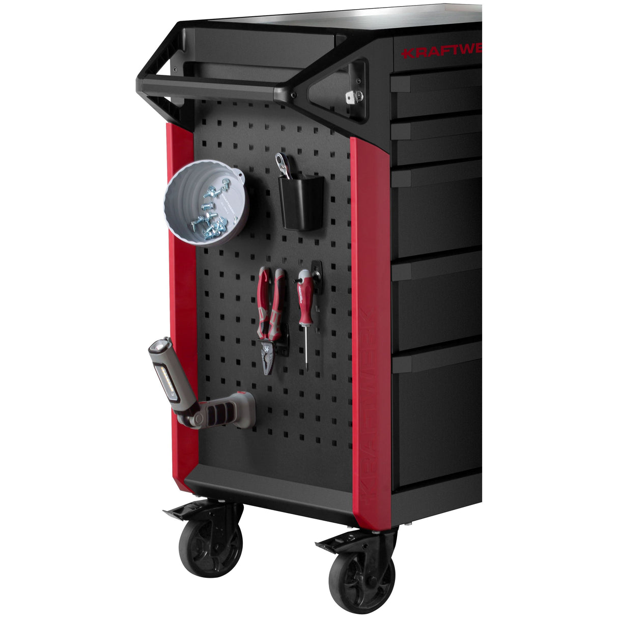 Kraftwerk Werkstattwagen „Made in Germany“ Modell PRO LINE PT800, 7 Schubladen, leer