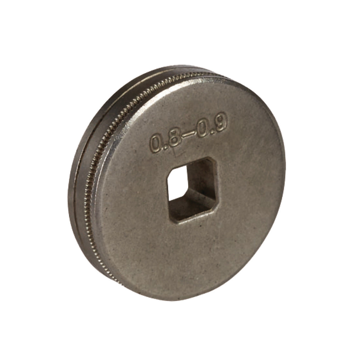 Schweisskraft Vorschubrolle einzeln Stahl-/ Edelstahldraht 0,6–0,8mm / Fülldraht 0,9mm V-Nut – Ausführung 1 - SM-1019011