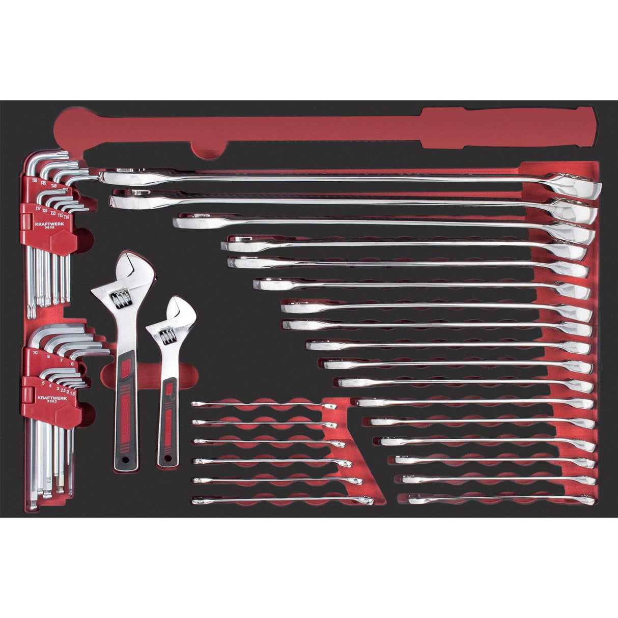 Kraftwerk Werkstattwagen bestückt „Made in Germany" BT700 Profi Werkstattwagen mit Werkzeug bestückt, 7 Schubladen, PRO, 278-tlg.