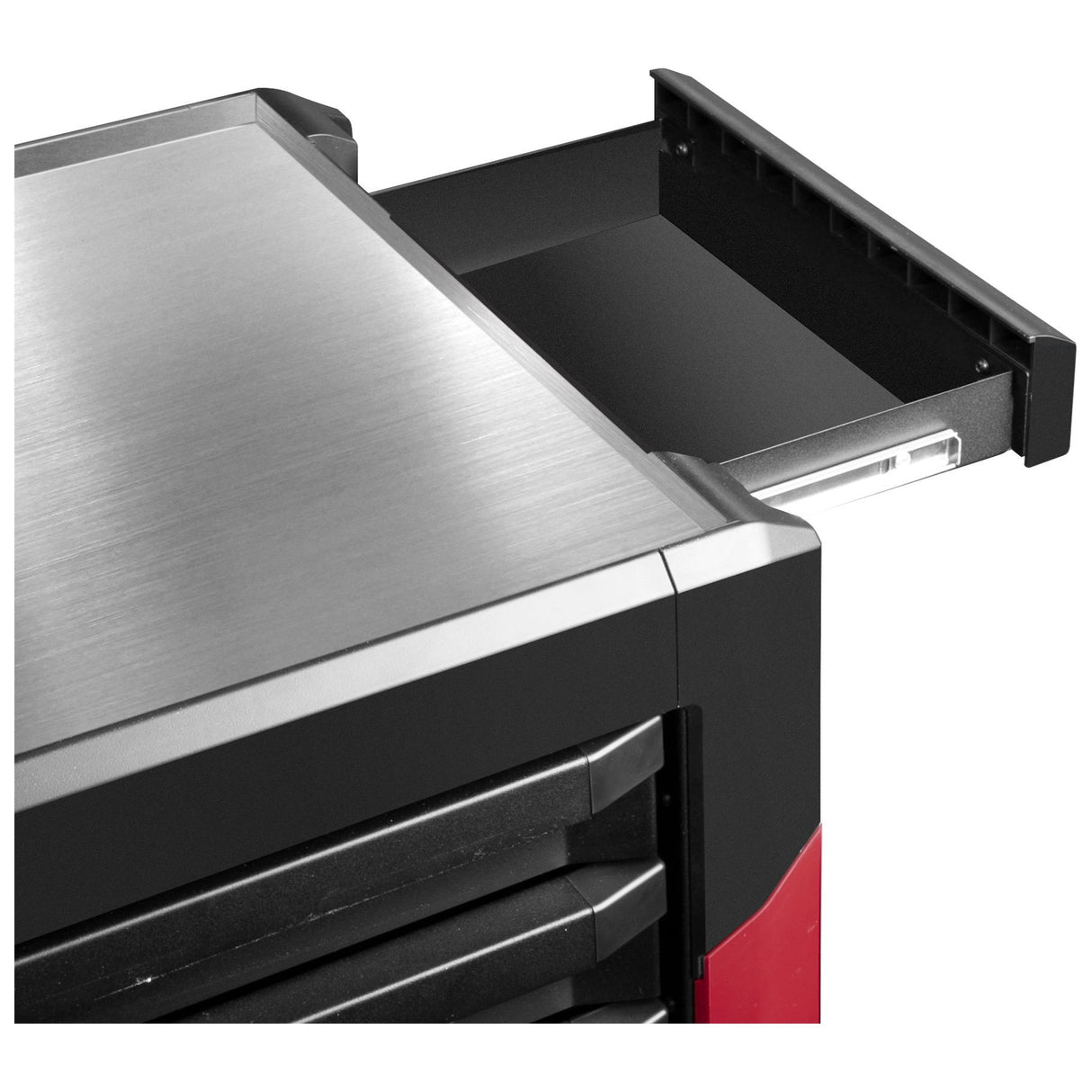 Kraftwerk Werkstattwagen bestückt „Made in Germany" BT800 Profi Werkstattwagen mit Werkzeug bestückt, 7 Schubladen, PRO, 278-tlg.