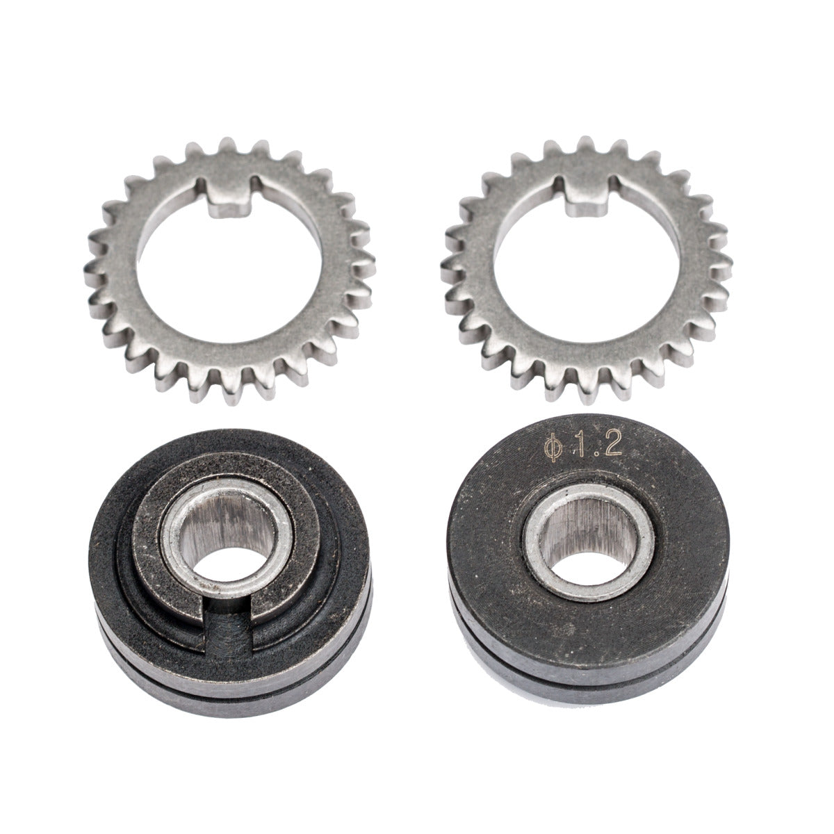 Schweisskraft Vorschubrollenpaar mit Zahnkranz für Massivdraht, 1,2 mm - Art. 1033603