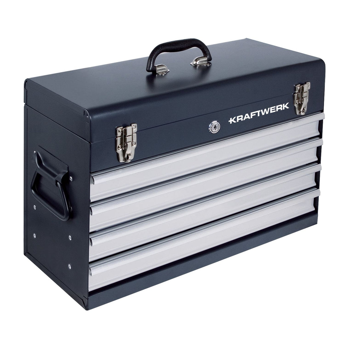 Kraftwerk BASIC LINE Werkzeugkoffer mit 4 Schubladen leer, für 206.100.000