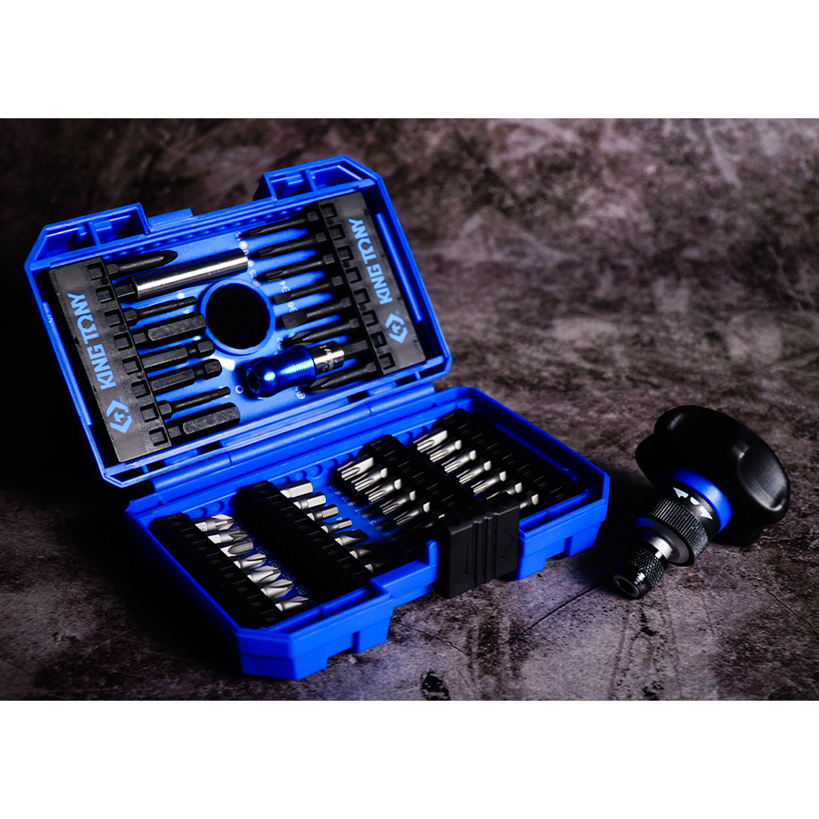 KING TONY Profi-Werkzeuge - Steckschlüsselkoffer - 49 tlg. 1048MR