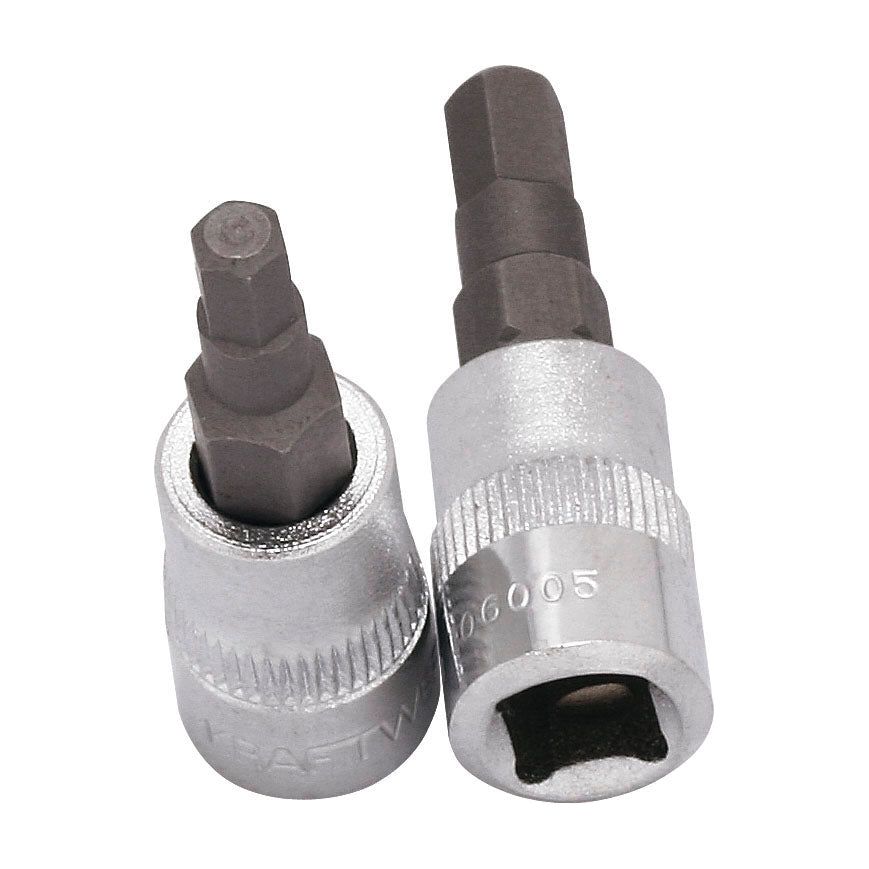 Kraftwerk PRO LINE 1/4" Schraubendreher-Steckschlüsseleinsatz Innen Sechskant 8 mm