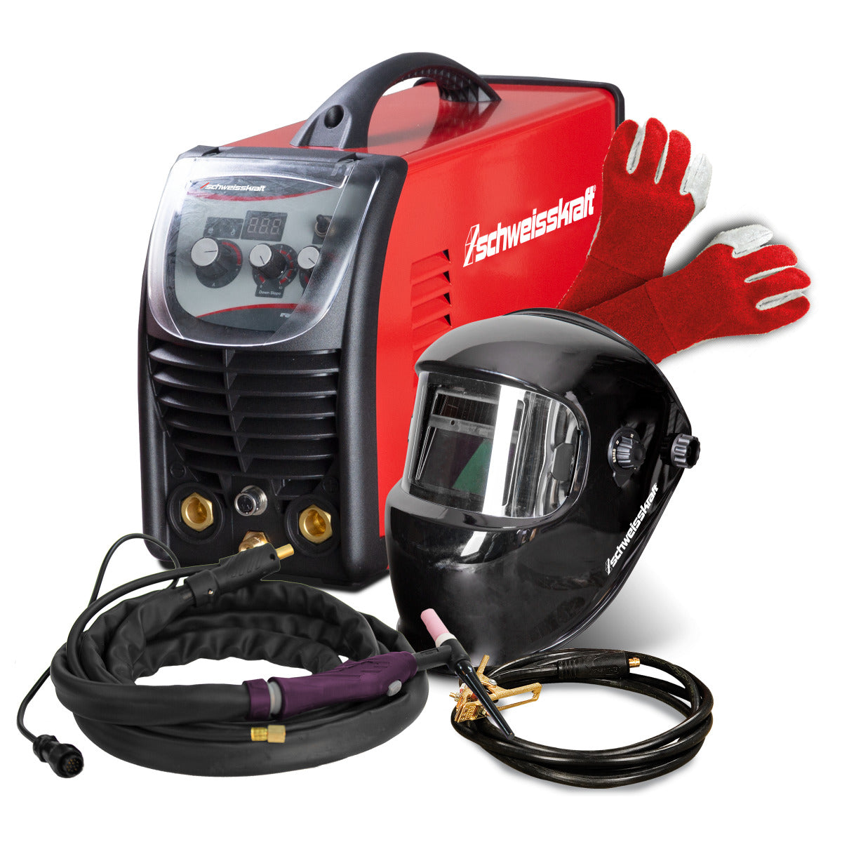 Schweisskraft WIG-Inverter EASY-TIG 181 DC Aktionsset – Ausführung 1 - SM-1074018SET