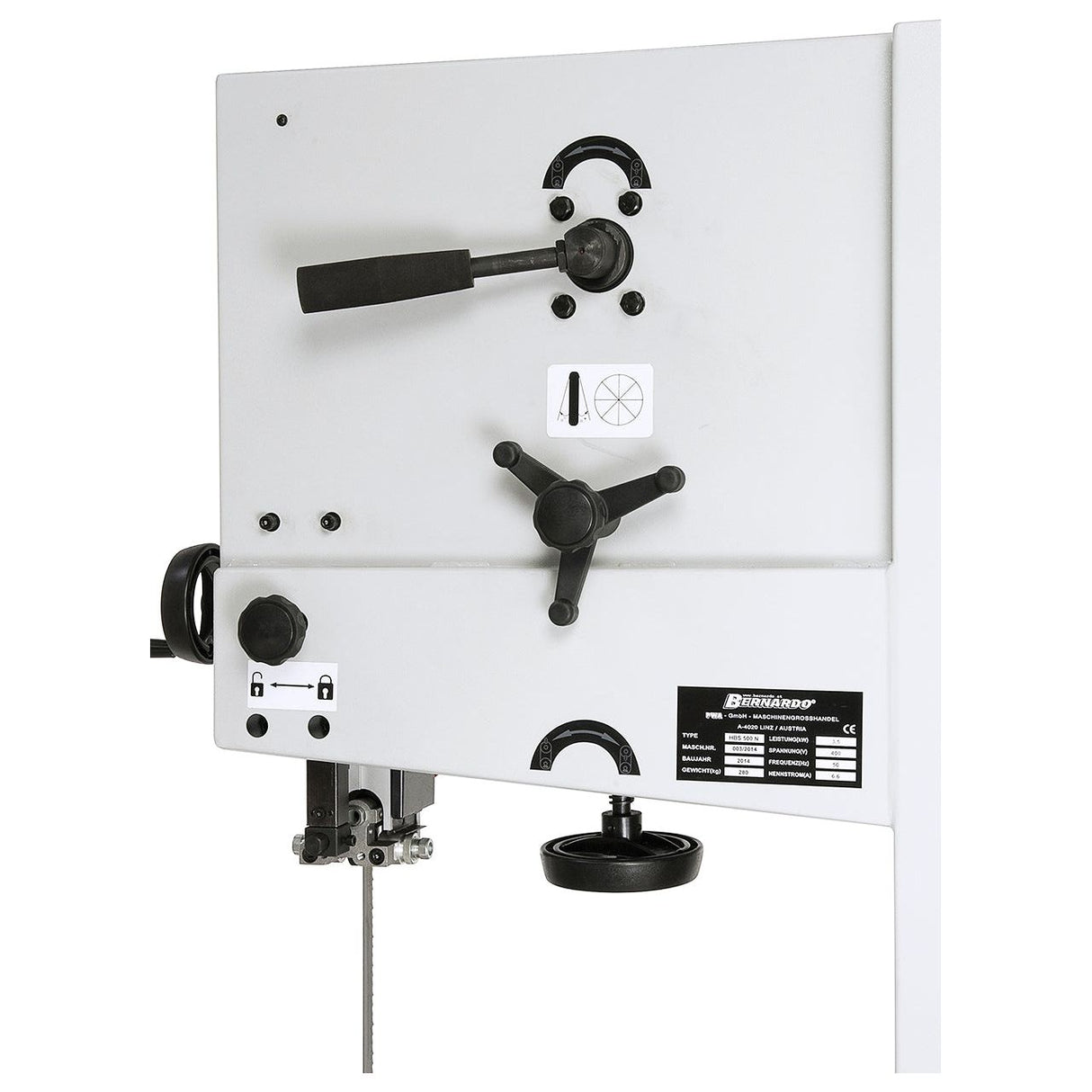 BERNARDO Holzbandsägemaschine – Modell HBS 400 N - 400 V