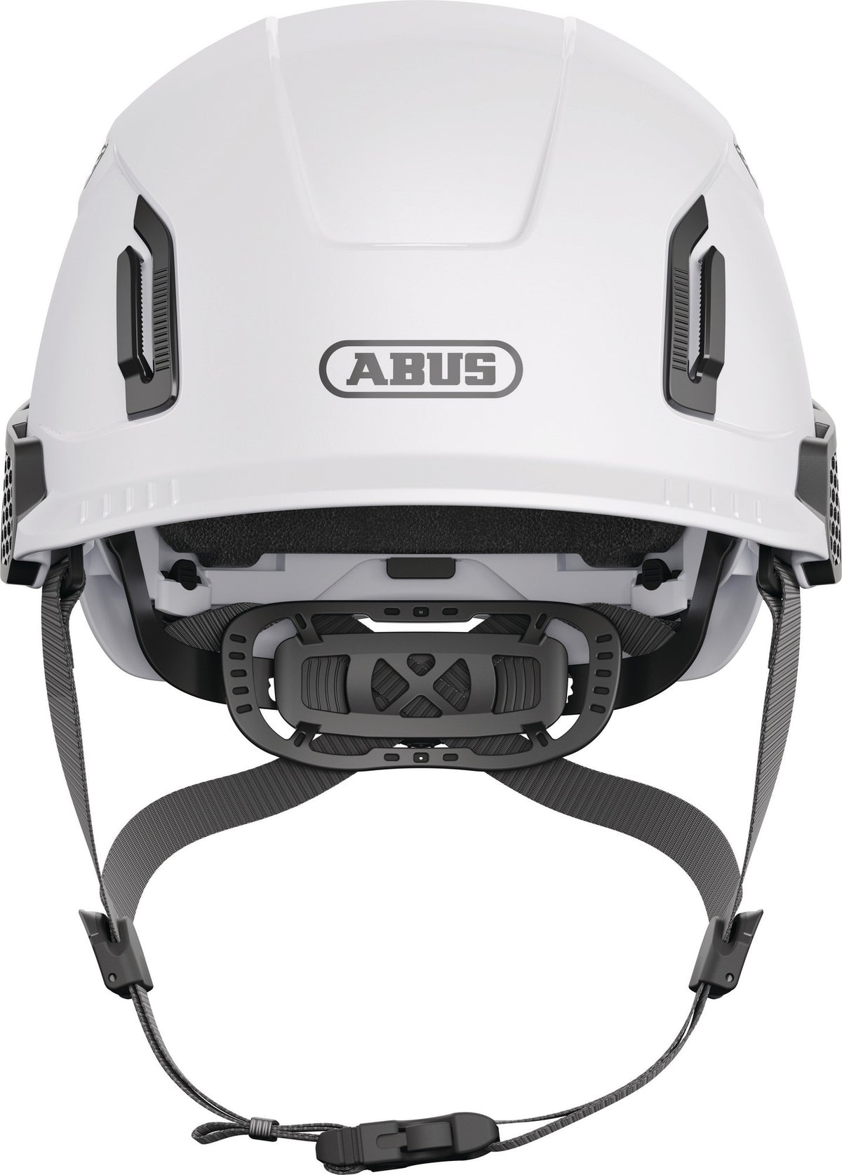 ABUS Industriekletterhelm Spector blaze red – ABS-Außenschale, EPS-Innenschale, EN 397