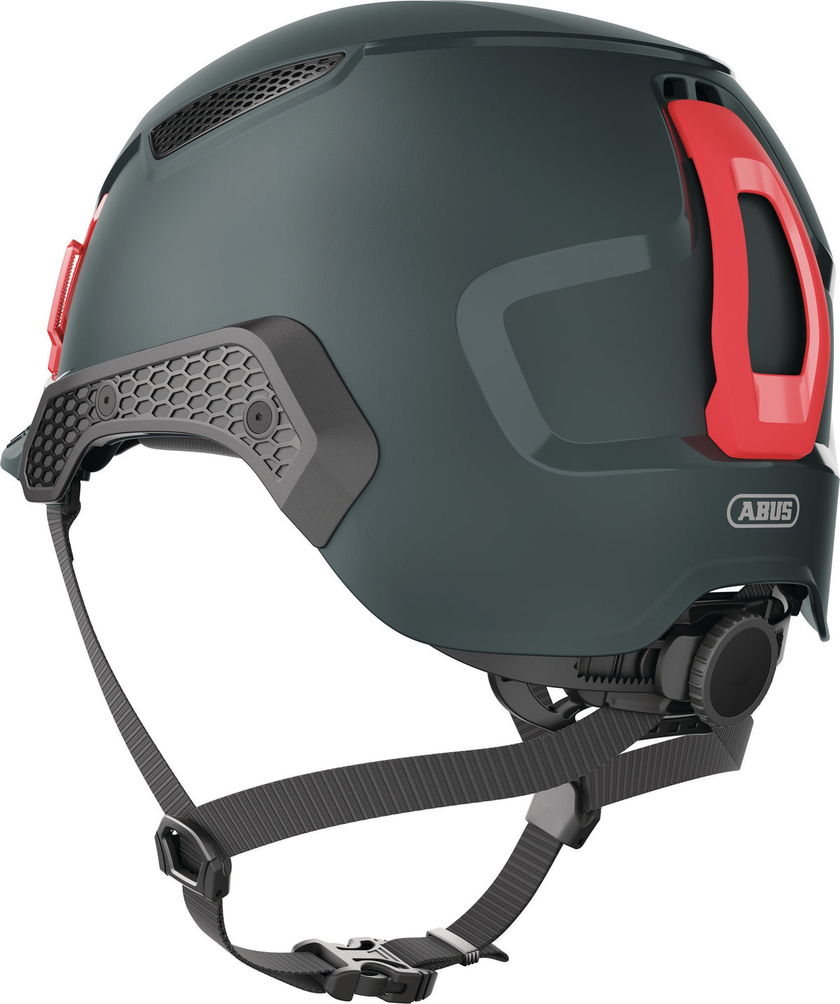 ABUS Industriekletterhelm Spector blaze red – ABS-Außenschale, EPS-Innenschale, EN 397