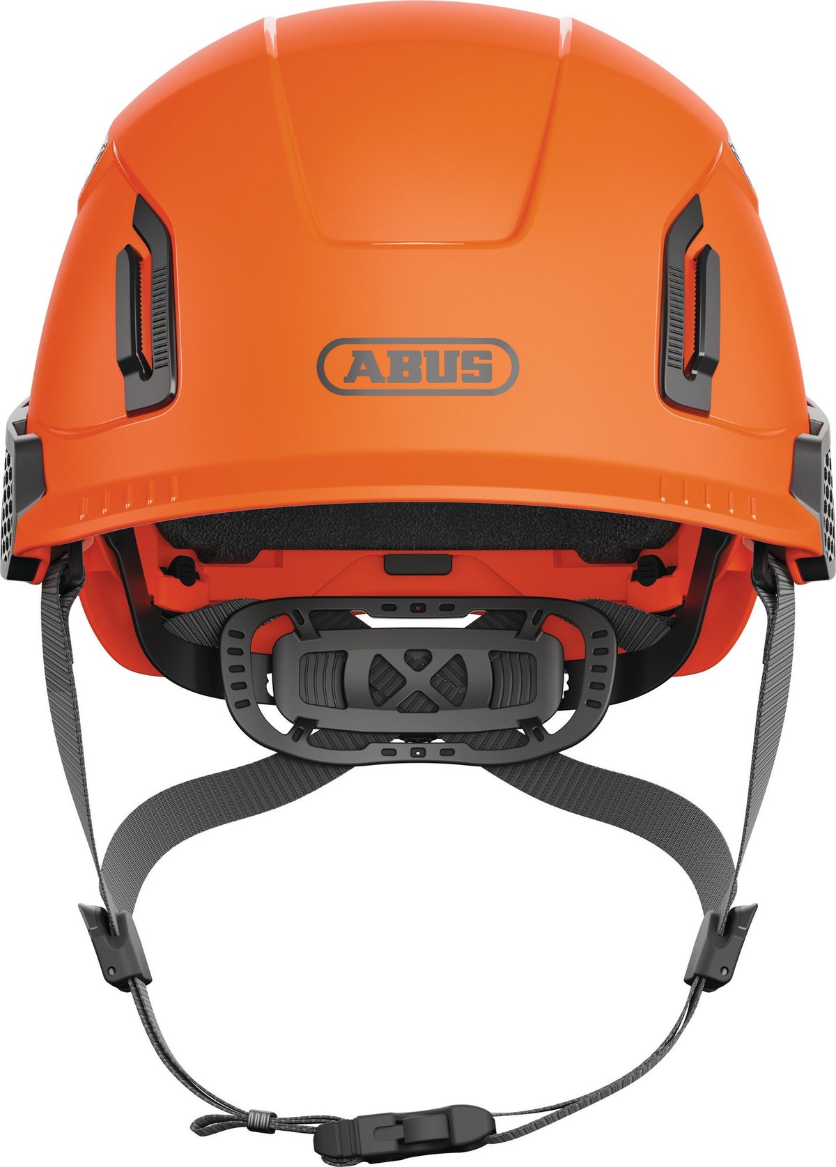 ABUS Industriekletterhelm Spector blaze red – ABS-Außenschale, EPS-Innenschale, EN 397