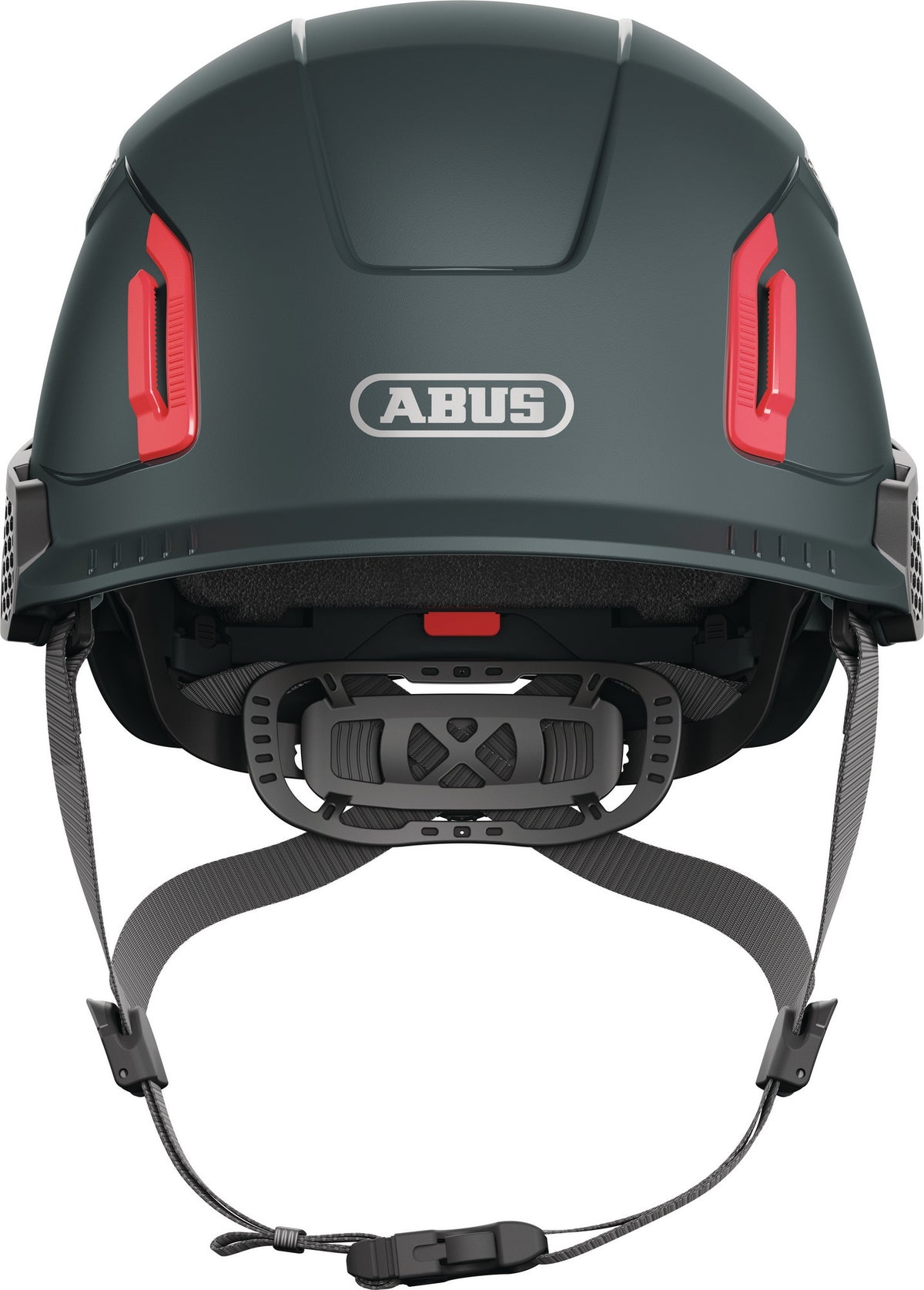ABUS Industriekletterhelm Spector blaze red – ABS-Außenschale, EPS-Innenschale, EN 397