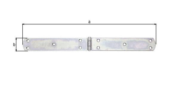 GAH Kistenband 135 mm Stahl galvanisch verzinkt dickschichtpassiviert