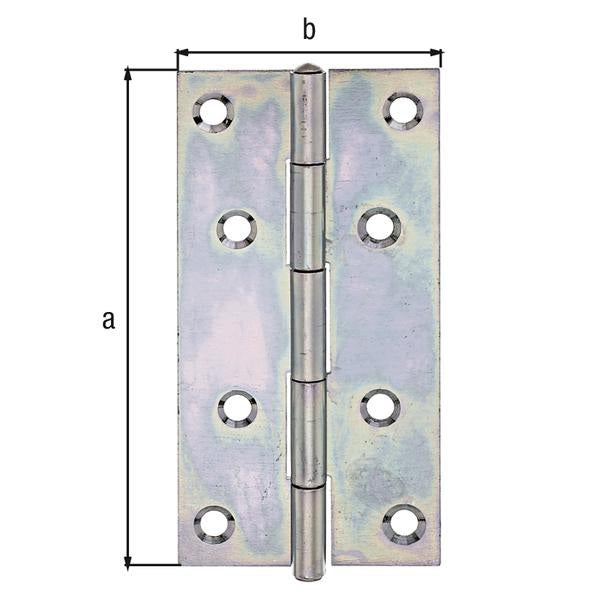GAH Scharnier 31,5 x 26 mm sendzimirverzinkt, schmal
