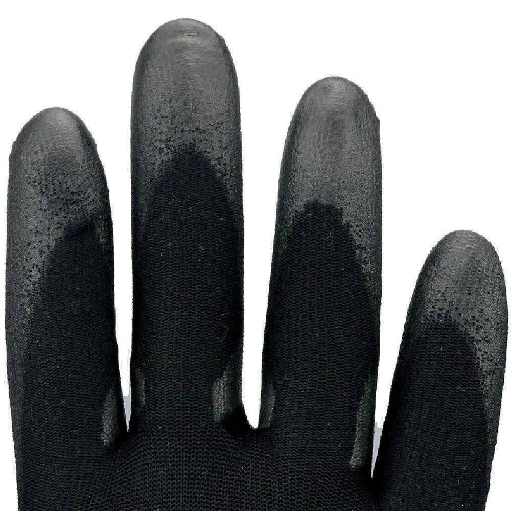 ASATEX Handschuhe Gr.7 schwarz Polyamid mit Soft-Polyurethan