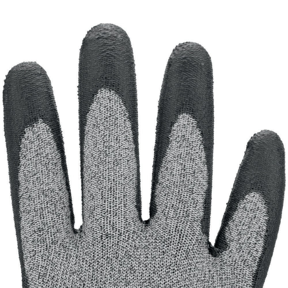 ASATEX Schnittschutzhandschuhe Gr.9 graumeliert/schwarz EN 388 PSA II 10 Paar