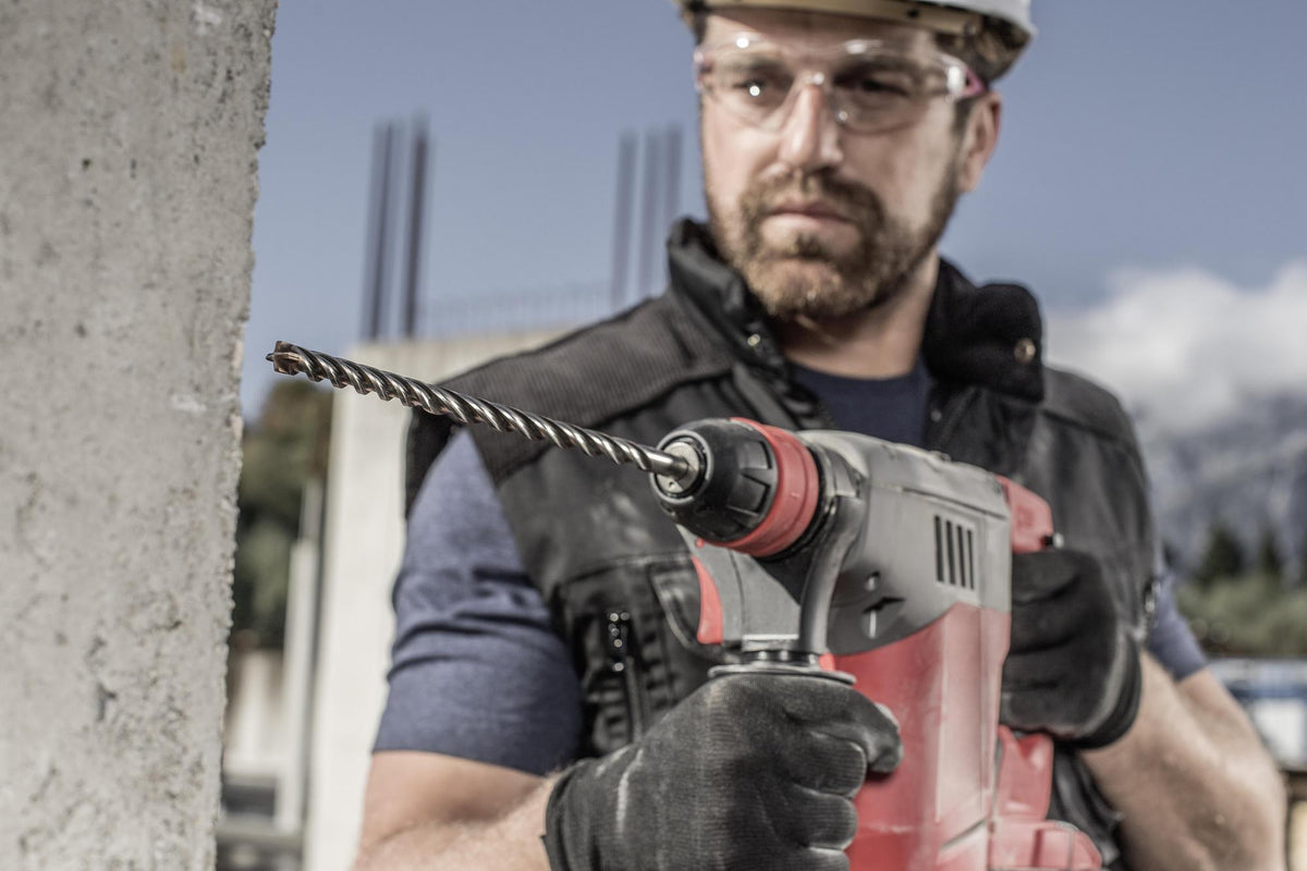 ALPEN Hammerbohrer Force X SDS-plus Ø 5,0 mm, 4 Vollhartmetall-Schneiden, 110 mm