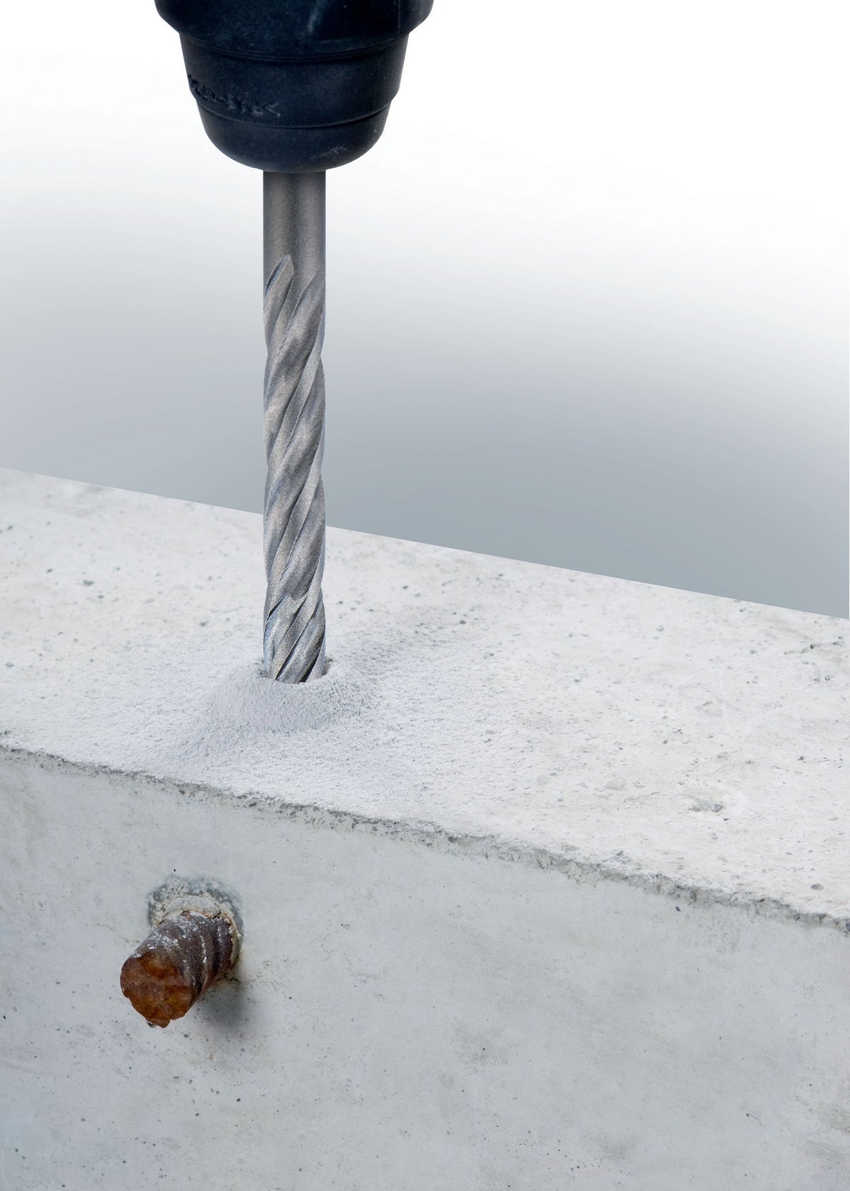 ALPEN Hammerbohrer Force X SDS-plus Ø 5,0 mm, 4 Vollhartmetall-Schneiden, 110 mm