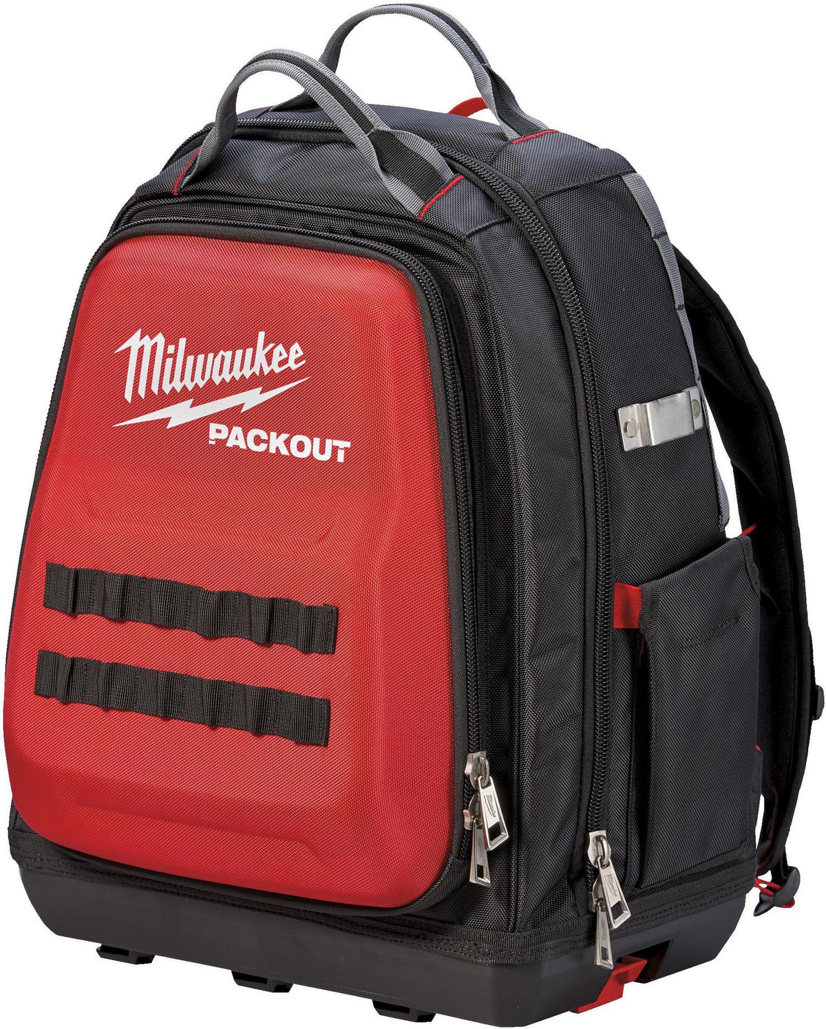 MILWAUKEE PACKOUT™ Werkzeugrucksack 292x381x508 mm Ballistic-Nylon schwarz-rot