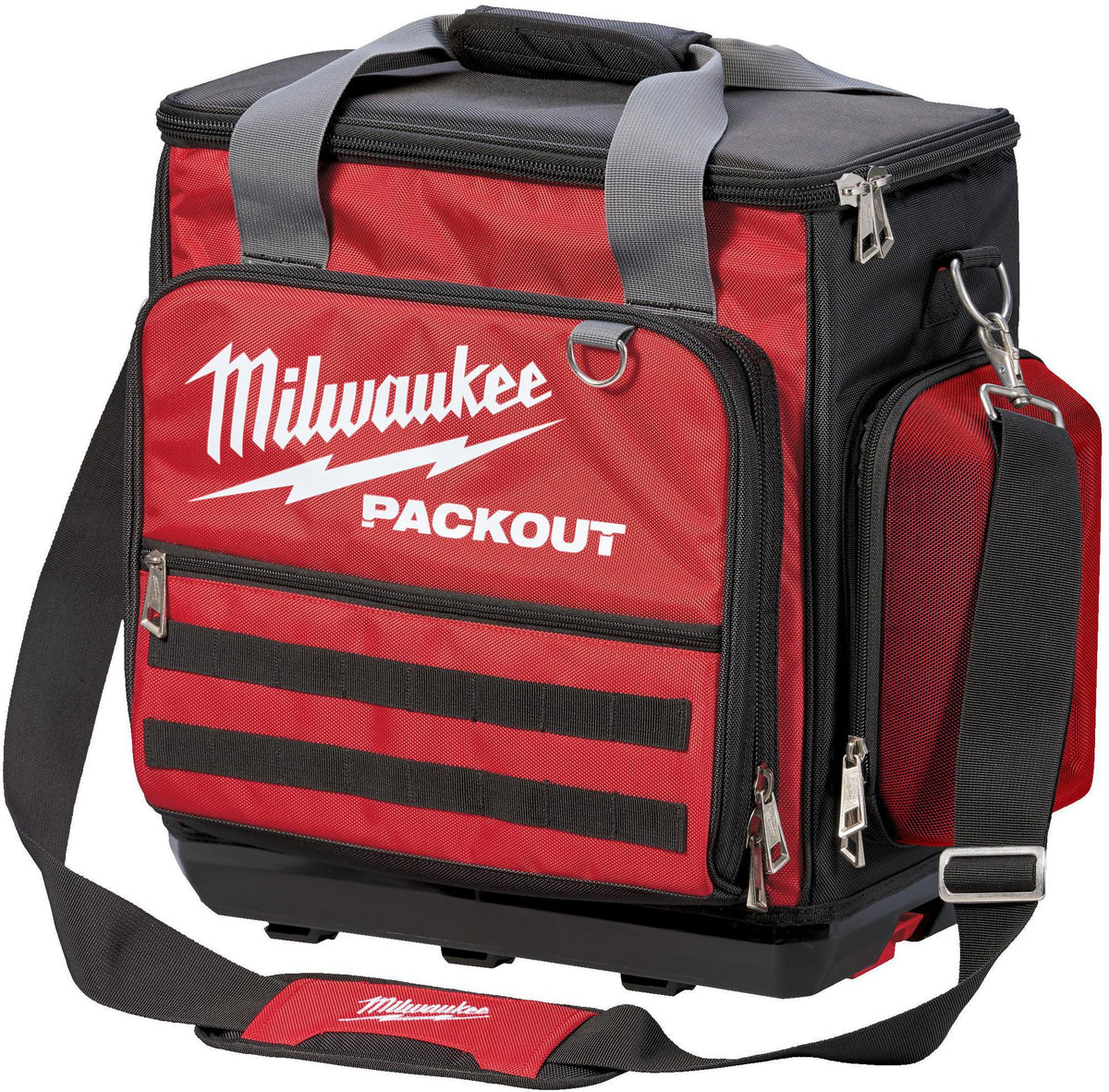 MILWAUKEE Technikertasche PACKOUT™ aus Ballistic-Nylon, 58 Fächer, B279xT432xH432mm
