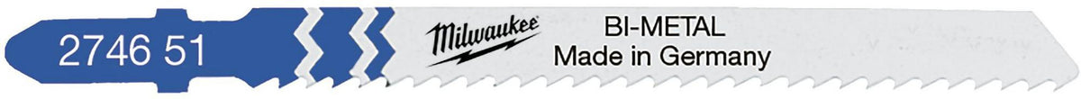 MILWAUKEE Stichsägeblatt T 118 BF Bi-Metall 55 mm für Aluminium 5 Stück