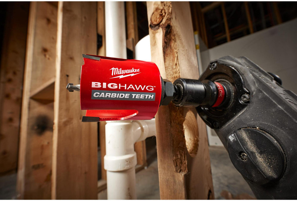 MILWAUKEE Multimateriallochsäge BIGHAWG™ 51 mm – für Ziegel, Holz und Kunststoff