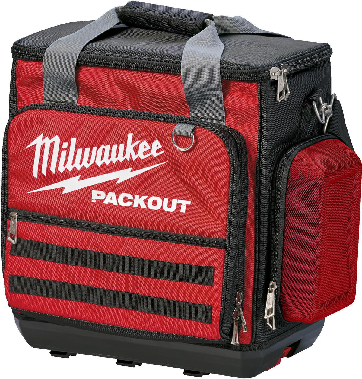 MILWAUKEE Technikertasche PACKOUT™ aus Ballistic-Nylon, 58 Fächer, B279xT432xH432mm