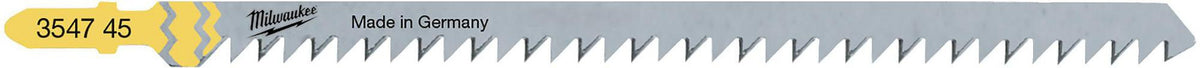 MILWAUKEE Stichsägeblatt T344D, 105 mm, Zahnteilung 4 mm, 5 Stück pro Karte