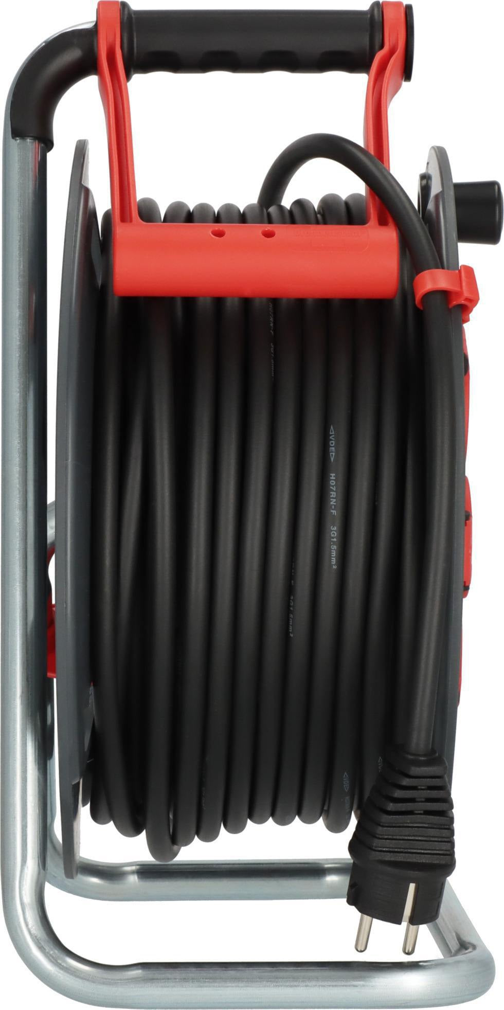 Brennenstuhl Kabeltrommel 320 KU 4200 40m Gummi-Neopren 3x2,5mm² IP44 mit 5 Schutzkontaktsteckdosen