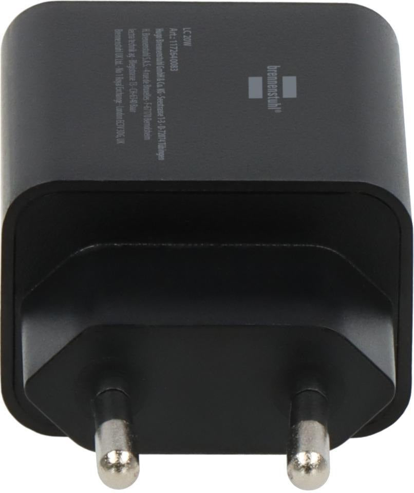 Brennenstuhl USB-C Ladegerät 20W Power Delivery Schnellladefunktion