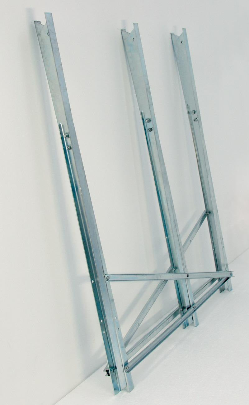 Brennenstuhl Sägebock MB 150S – galvanisch verzinkter Stahl, max. 150 kg, zusammenfaltbar