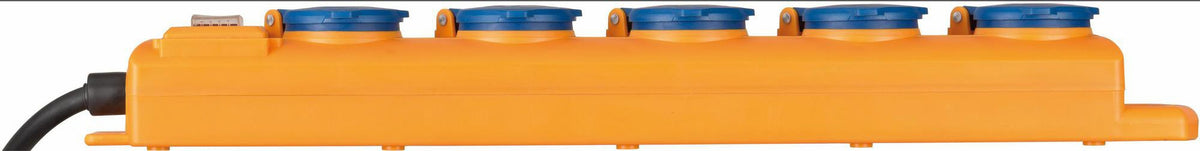 Brennenstuhl Steckdosenblock Super Solid SL 554 – 5-fach, 16 A, 230 V, IP54, 2 m H07RN-F