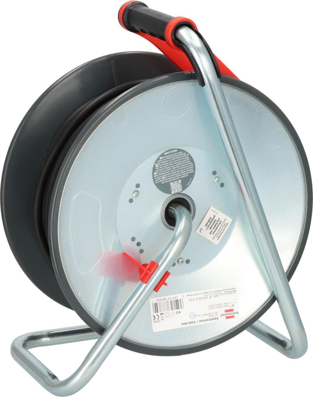 Brennenstuhl Kabeltrommel SC 2200 25m H07RN-F 3x2,5mm² IP44 – 4 Steckdosen