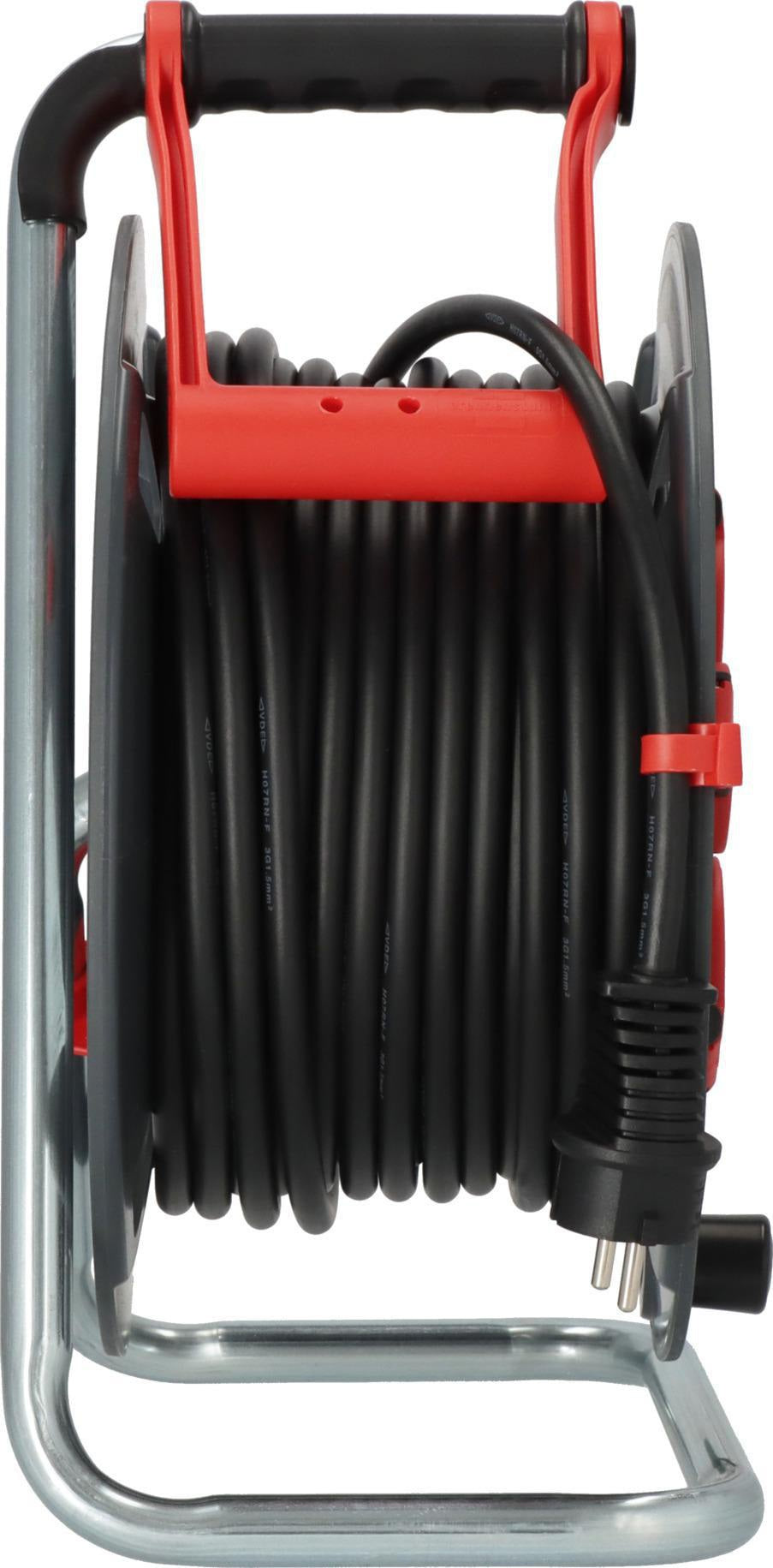 Brennenstuhl Kabeltrommel 320 KU 4200 40m Gummi-Neopren 3x2,5mm² IP44 mit 5 Schutzkontaktsteckdosen