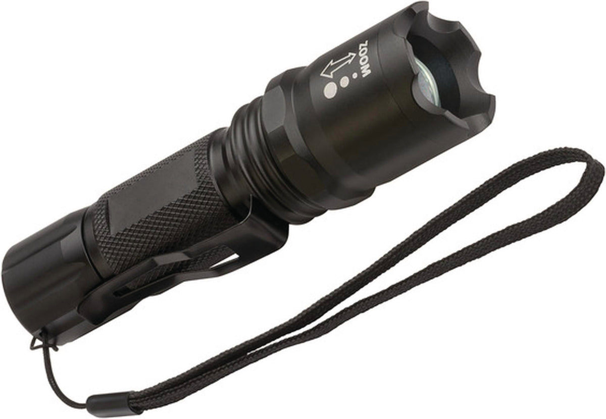 BRENNENSTUHL LED-Taschenlampe LuxPremium 250 lm, 160 m Leuchtweite, fokussierbar, IP44, inkl. 3x AAA
