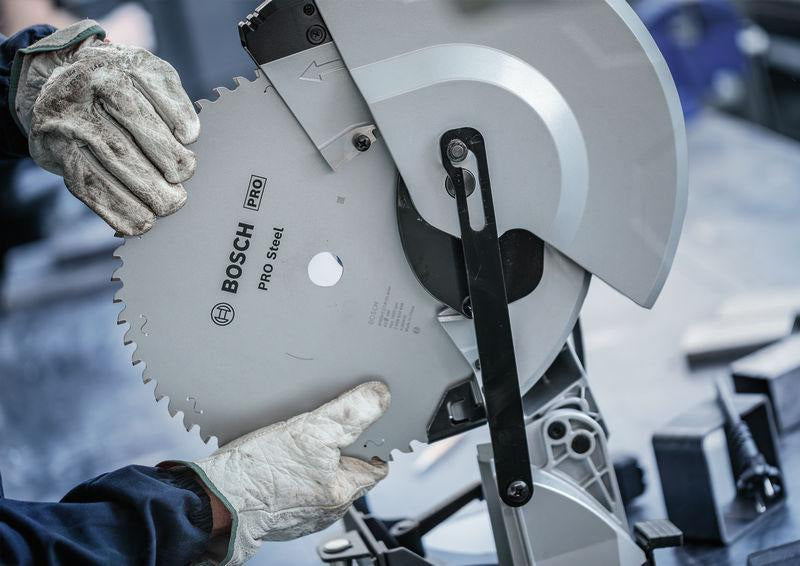 BOSCH Kreissägeblatt PRO Steel HLTCG 254 mm, 52 Zähne, für Metall-Gehrungssägen