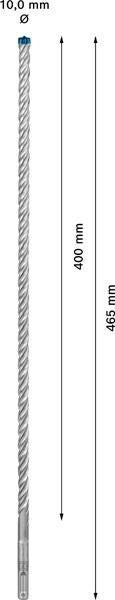 BOSCH Hammerbohrer Expert SDS-7X Ø18 mm, Arbeitslänge 200 mm, SDS-plus