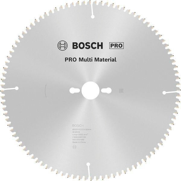 BOSCH Kreissägeblatt 300 mm 96 Zähne HLTCG für Aluminium, Kunststoff und Holz