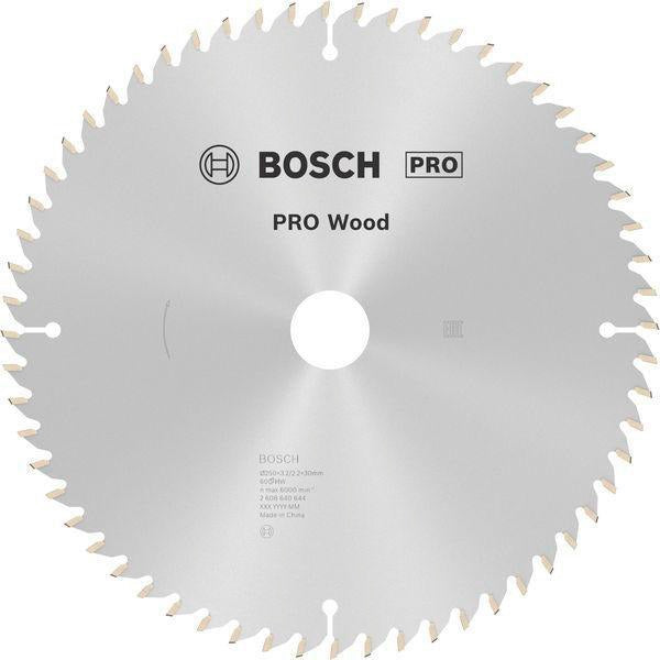 BOSCH Kreissägeblatt PRO Wood AD 216 mm Z48 WZ/N für Kapp- und Gehrungssägen