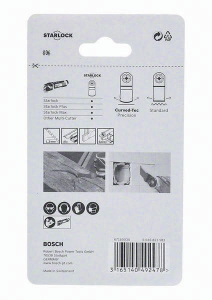 BOSCH Tauchsägeblatt PAIZ 32 APB, 32 mm, Eintauchtiefe 60 mm, Starlock Plus, BIM