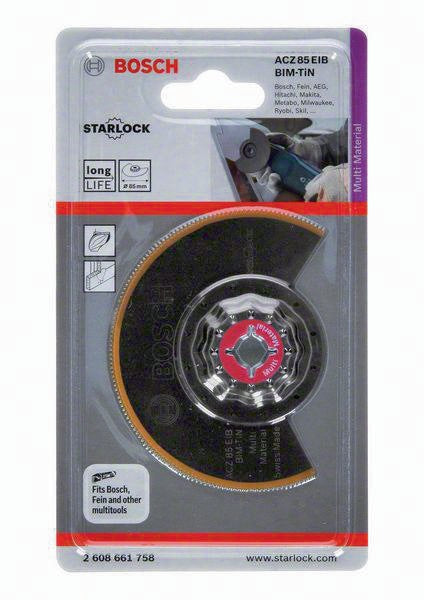 Bosch Segmentsägeblatt ACZ 85 EIB D.85mm TIN Starlock für Multi Material