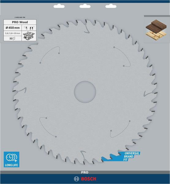 Bosch Kreissägeblatt Construct Wood AD 315 mm Z.20 WZ – Für Baustellenholz mit Fremdkörpern