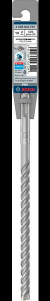 Bosch Hammerbohrer PRO SDS plus-5X, Ø 10,0 mm, Arbeitslänge 100 mm, SDS plus, Vierschneider für Stahlbeton