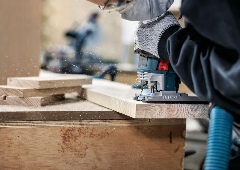 BOSCH Stichsägeblatt T 111 C HCS 100 mm 5 Stück für Holz und Kunststoff