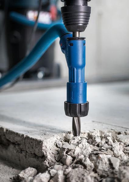 BOSCH Flachmeißel-Adapter EXPERT SDS Clean max, 400 mm, Meißelschneide 25 mm, für staubarmes Arbeiten