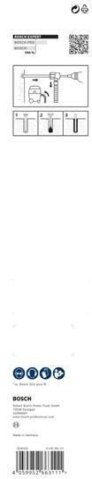 BOSCH Hammerbohrer-Set EXPERT SDS Clean plus-8X, 12 mm, 350 mm, Staubabsaugung