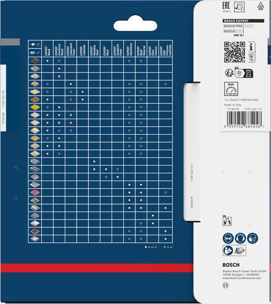 Bosch Kreissägeblatt EXPERT Wood AD 165 mm Z.32 WZ für präzise Holzschnitte