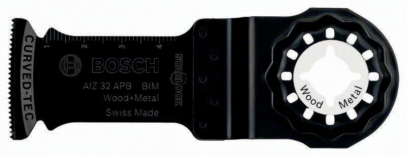 BOSCH Tauchsägeblatt PAIZ 32 APB, 32 mm, Eintauchtiefe 60 mm, Starlock Plus, BIM