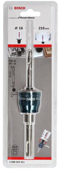 BOSCH Adapter EXPERT Power-Change Plus Hex 8,7 mm (3/8) für Lochsägen 16-210 mm