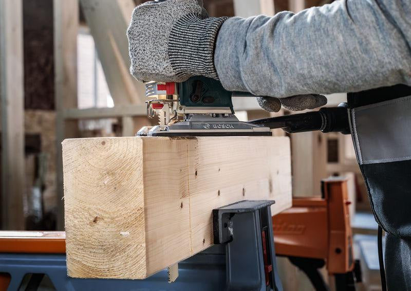 BOSCH Stichsägeblatt T 111 C HCS 100 mm 5 Stück für Holz und Kunststoff