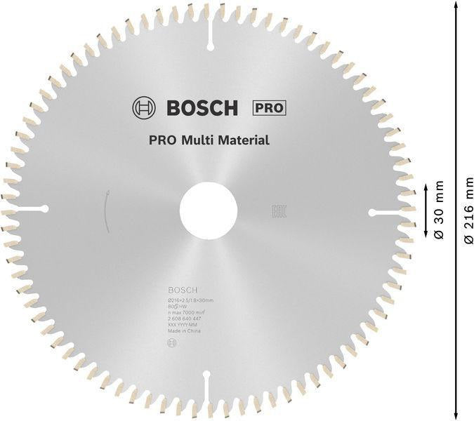 BOSCH Kreissägeblatt 300 mm 96 Zähne HLTCG für Aluminium, Kunststoff und Holz